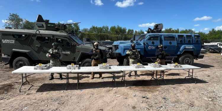 Aseguran 84 paquetes de cocaína en operativo conjunto en Camargo