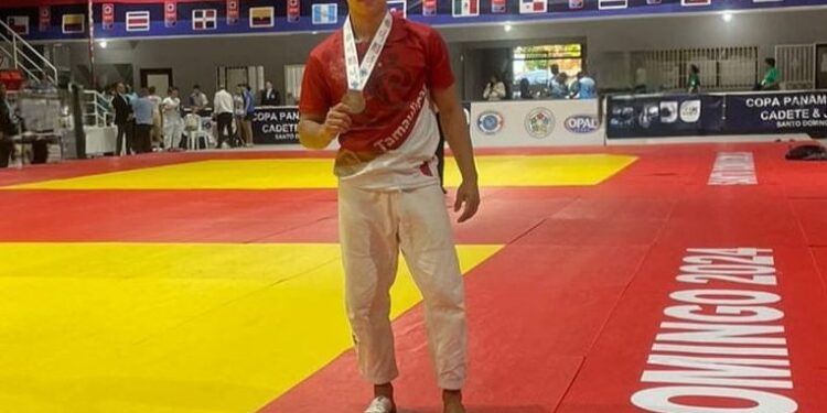 Frida Maya y Eduardo Sagastegui brillan en el Panamericano de Judo en República Dominicana