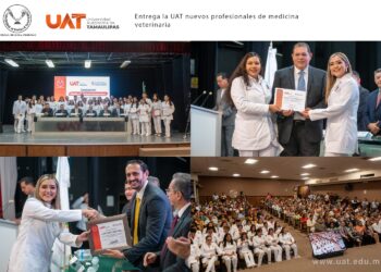 Gradúa la UAT nuevos profesionales de medicina veterinaria