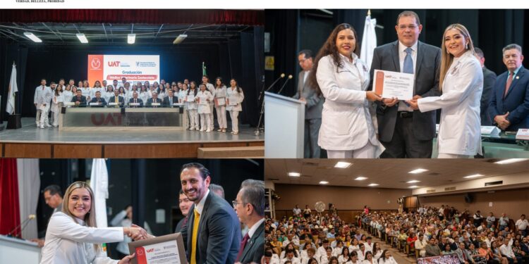 Gradúa la UAT nuevos profesionales de medicina veterinaria