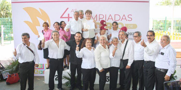 Destaca el DIF Tamaulipas en la cuarta edición nacional de las Olimpiadas de Oro de los Adultos Mayores