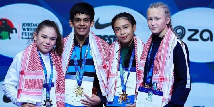 Tamaulipeca Gabriela Palacios hace historia en la Copa del Mundo Sub-17 de Luchas Asociadas