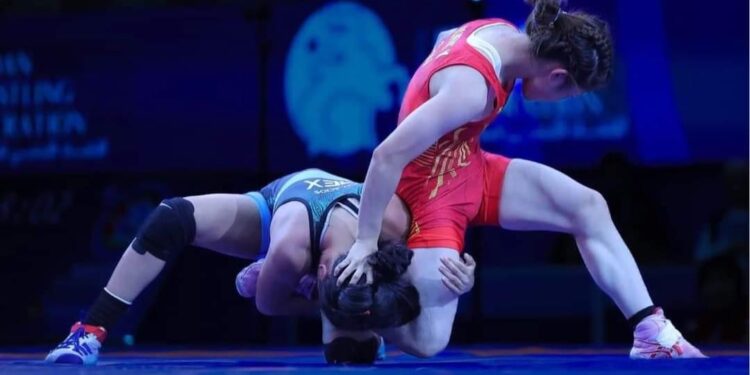 Tamaulipeca Gabriela Palacios hace historia en la Copa del Mundo Sub-17 de Luchas Asociadas