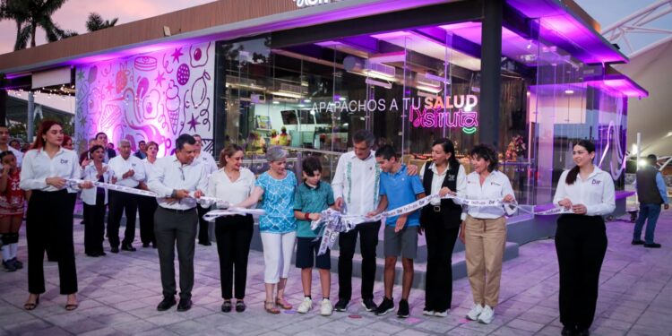 Américo y María abren las puertas de “Disfruta, apapachos a tu salud”, la cafetería del DIF Tamaulipas
