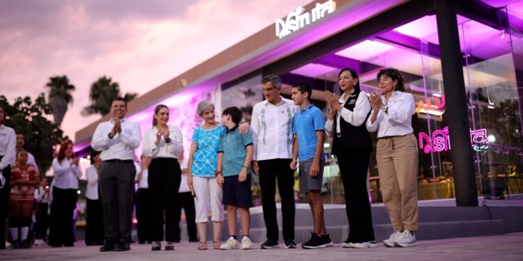 Américo y María abren las puertas de “Disfruta, apapachos a tu salud”, la cafetería del DIF Tamaulipas