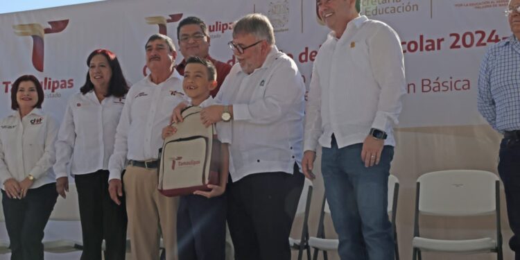 Arranca Jesús Lavín Verástegui Ciclo Escolar 2024-2025 en Valle Hermoso