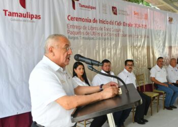 SSPT refrenda compromiso con la educación en Tamaulipas