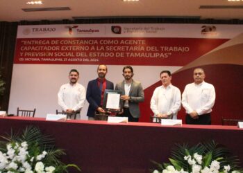 Recibe STPS constancia como agente capacitador externo en habilidades laborales DC3