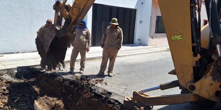 COMAPA Victoria realiza trabajos en la zona centro: recomiendan vías alternas