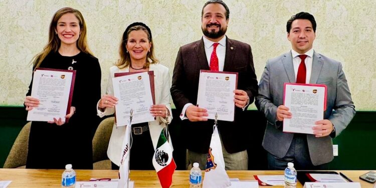 Secretaría de Economía y UPS firman convenio en beneficio de MiPyMEs tamaulipecas