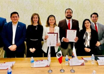 Secretaría de Economía y UPS firman convenio en beneficio de MiPyMEs tamaulipecas