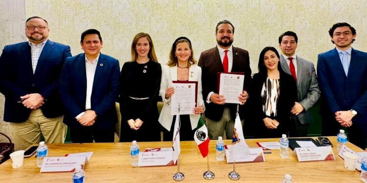 Secretaría de Economía y UPS firman convenio en beneficio de MiPyMEs tamaulipecas