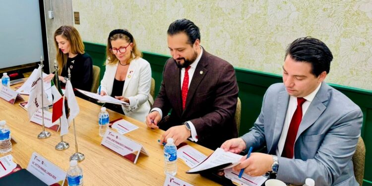 Secretaría de Economía y UPS firman convenio en beneficio de MiPyMEs tamaulipecas