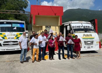 Inicia Ruta de la Transformación en Victoria, con 26 unidades de transporte público