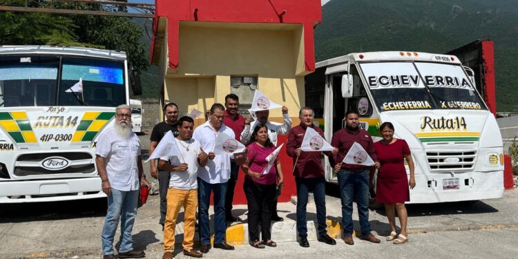 Inicia Ruta de la Transformación en Victoria, con 26 unidades de transporte público