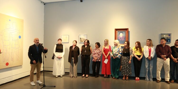 Inauguran la exposición “Estados Mentales” de Chuma Montemayor en el Centro Cultural Tamaulipas