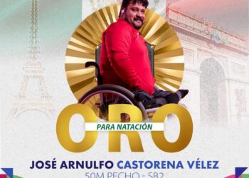 Arnulfo Castorena da la segunda de oro para México en los Paralímpicos de París 2024