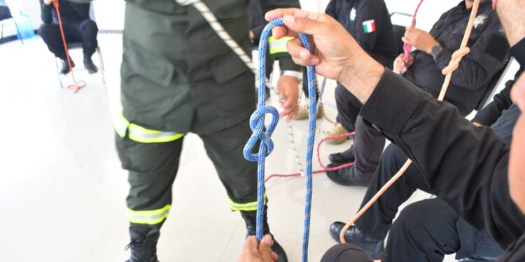 Continúa Guardia Estatal preparación para atender diferentes emergencias