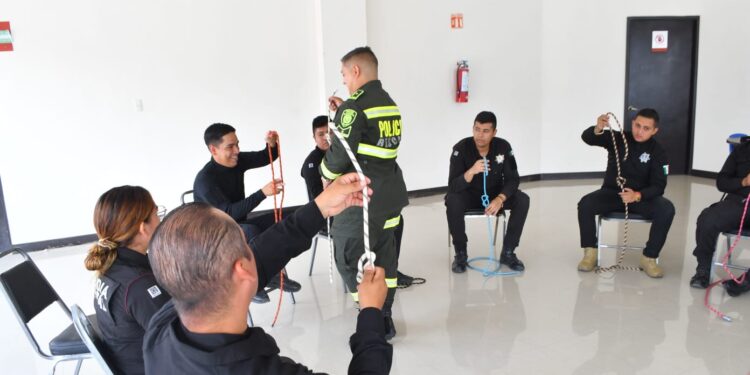 Continúa Guardia Estatal preparación para atender diferentes emergencias