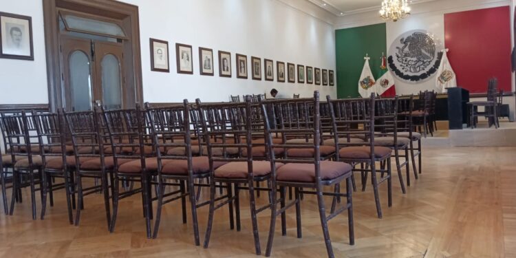 Lista sede para 3er Informe de Gobierno de Eduardo Gattás