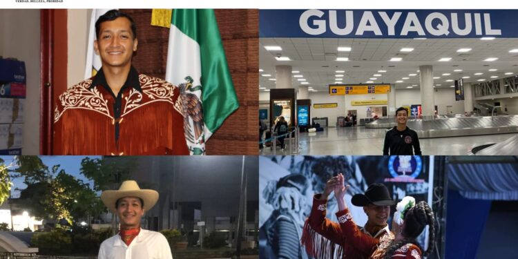 Alumno de la UAT representa a México en Encuentro Internacional de Danza en Ecuador