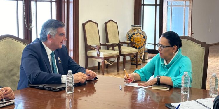 Fortalecer programas federales y seguridad en Tamaulipas, acuerda Américo con Rosa Icela y García Harfuch