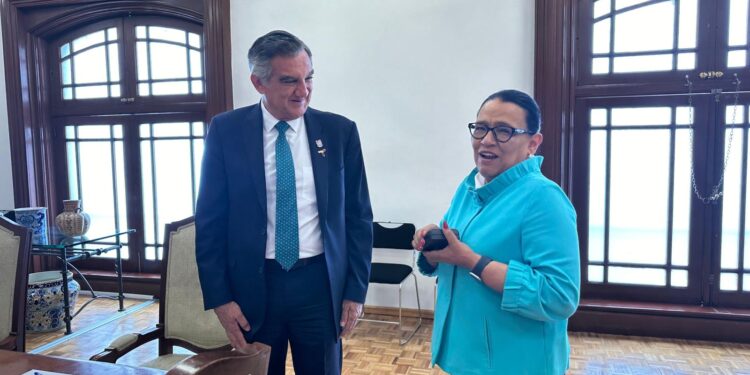 Fortalecer programas federales y seguridad en Tamaulipas, acuerda Américo con Rosa Icela y García Harfuch