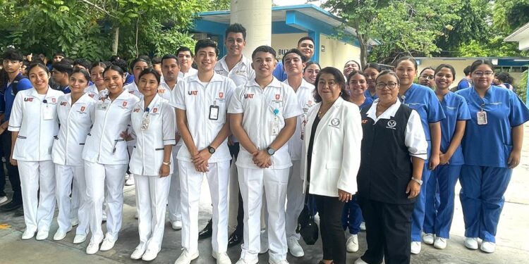 Inicia la UAT en la zona sur un programa de salud integral para estudiantes del CET MAR