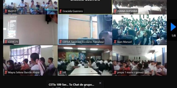 Concientizan a estudiantes sobre retos virales en redes sociales