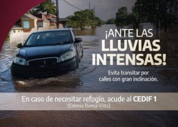Alerta PC, continuarán  lluvias intensas en Victoria