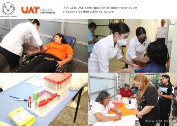 Activa la UAT la participación de universitarios en su programa de donación de sangre