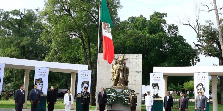 Preside Américo 177 aniversario de la gesta heroica de los Niños Héroes