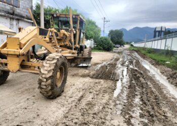 Rehabilita Municipio accesos  y calles dañas por lluvias