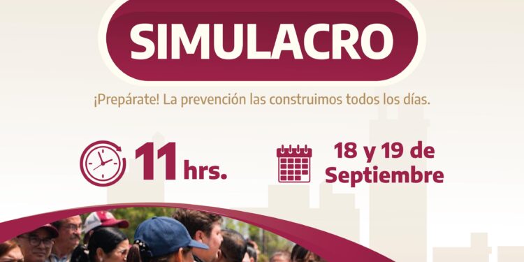 Participará Gobierno de Victoria en  simulacro nacional el 19 de septiembre