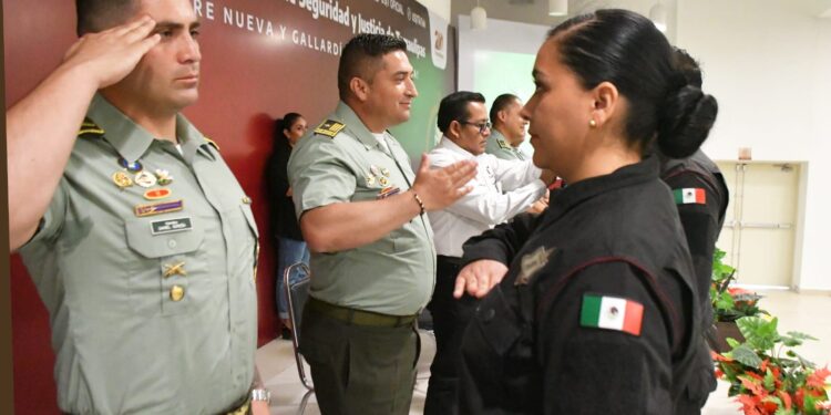Conocimientos impartidos por PONALSAR a Guardia Estatal al servicio de la ciudadanía