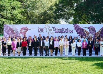 Se reúne María de Villarreal con presidentas y presidentes entrantes de DIF municipales