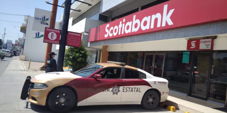 Bancos y cajeros con vigilancia permanente de la Guardia Estatal