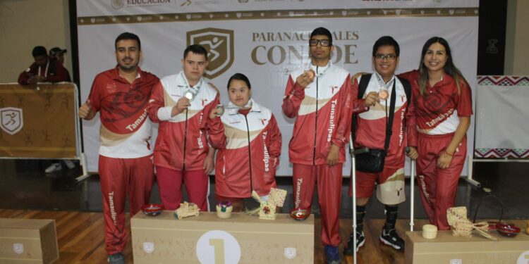 Medallas históricas para Tamaulipas en el inicio de los Paranacionales CONADE 2024