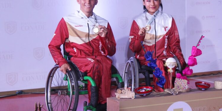 Medallas históricas para Tamaulipas en el inicio de los Paranacionales CONADE 2024