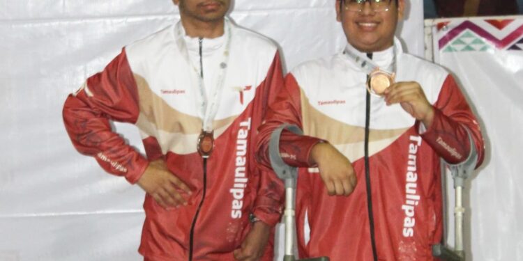 Medallas históricas para Tamaulipas en el inicio de los Paranacionales CONADE 2024