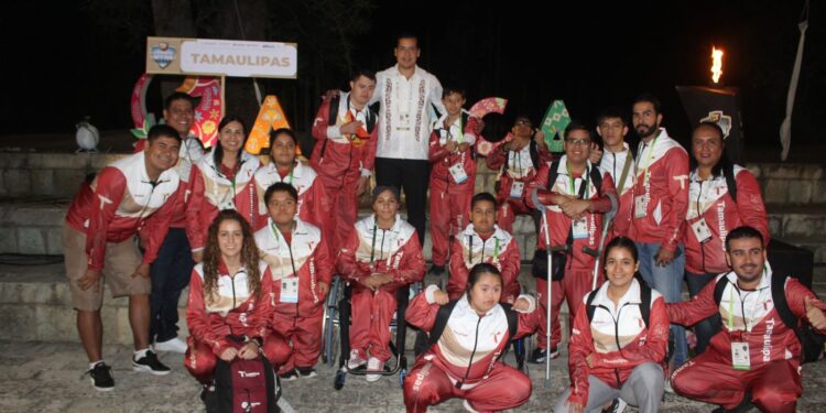 Participan 100 atletas destacados de Tamaulipas en Paranacionales CONADE 2024