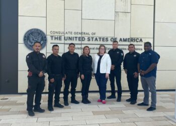 Consulado de EE.UU. en Matamoros entrega reconocimiento a la Guardia Estatal