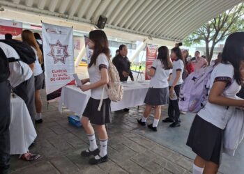 Guardia Estatal de Género se suma a la prevención del embarazo no planificado en adolescentes