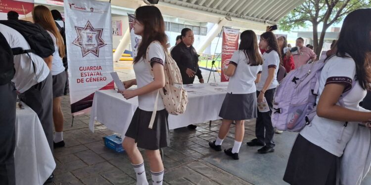 Guardia Estatal de Género se suma a la prevención del embarazo no planificado en adolescentes