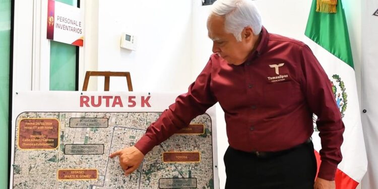 Invita SSPT a Segunda Carrera por la Paz y la Seguridad en Tamaulipas