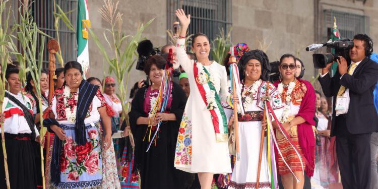 Asiste Américo Villarreal a toma de posesión de Claudia Sheinbaum