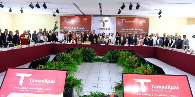 Convoca Américo a las y los alcaldes a trabajar en unidad para fortalecer la grandeza de Tamaulipas