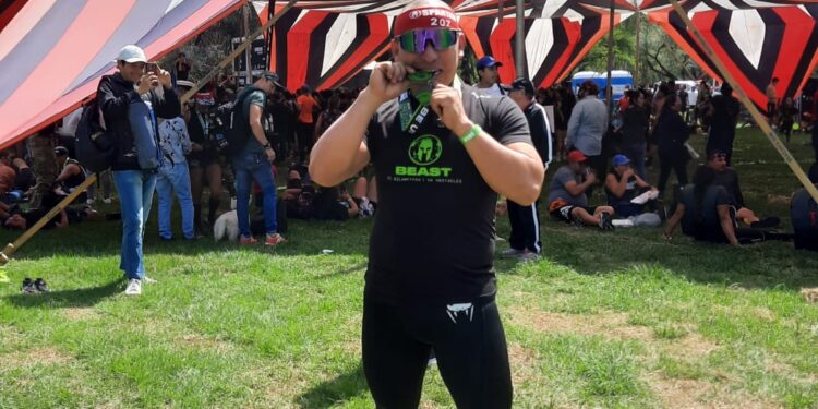 Destaca participación de atleta de la Guardia Estatal en la Spartan Race San Luis Potosí 2024