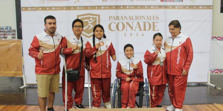 Tamaulipas hace historia en los Paranacionales CONADE 2024; se ubica en el Top 10