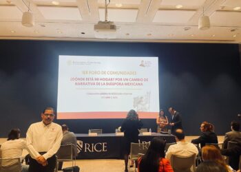 Participa Tamaulipas en foro para una nueva narrativa de las y los mexicanos que radican en Estados Unidos